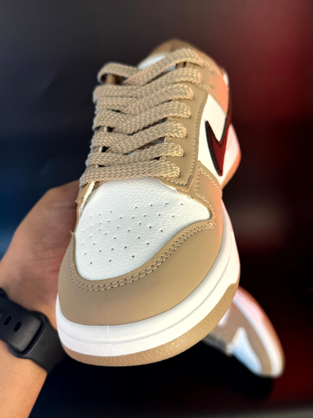 Nike dunk low brown new version