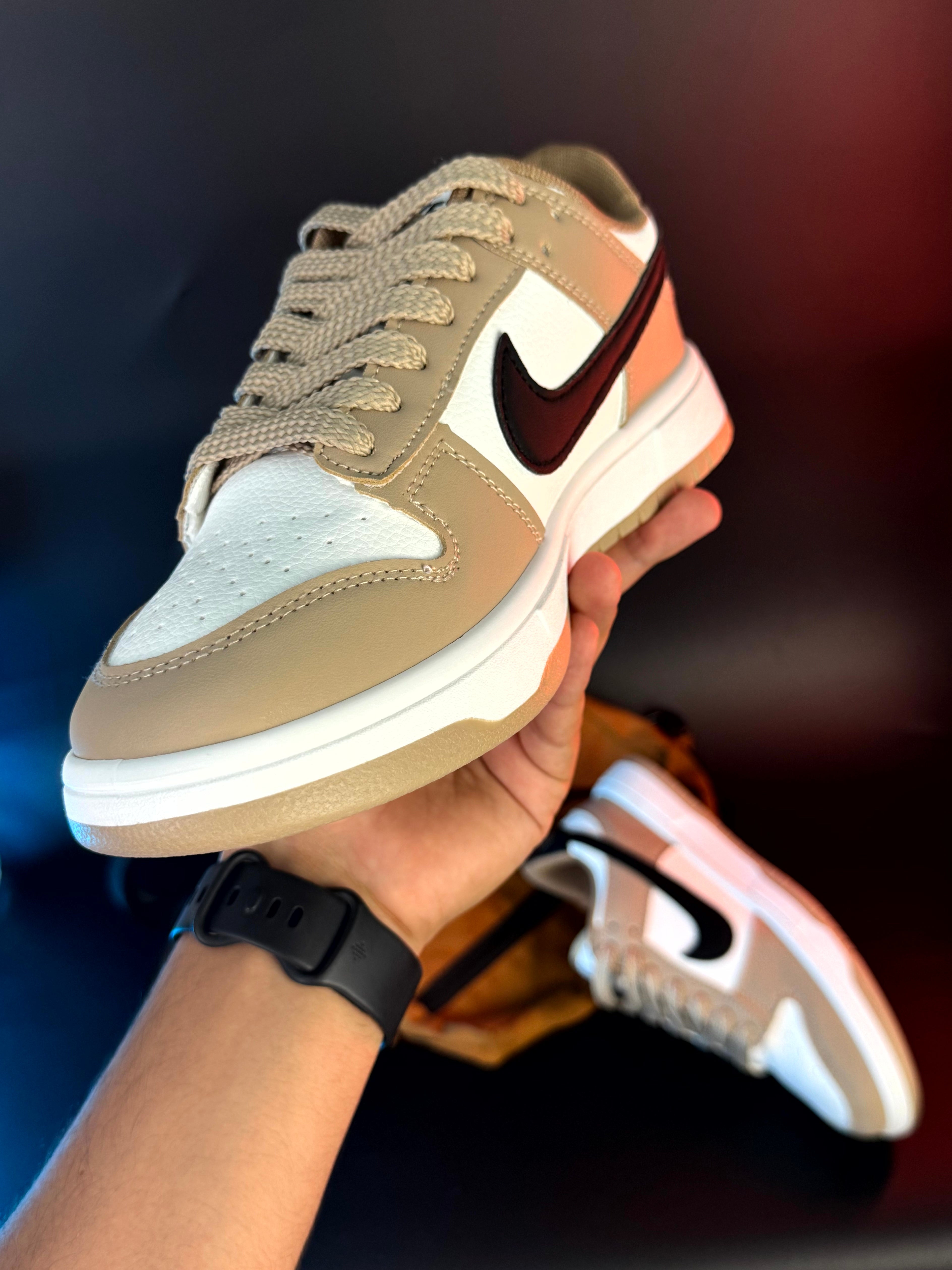 Nike dunk low brown new version