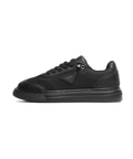 Delta Noire — Baskets hybrides en cuir et denim technique
