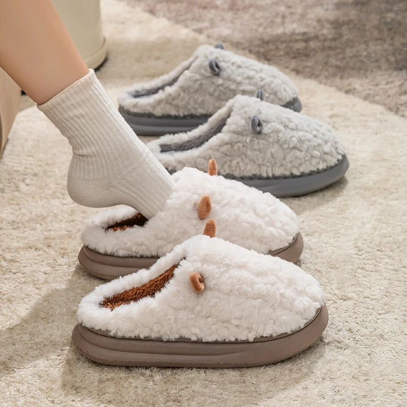 CozyMuse™ Winter Dream Slippers – Fluffy Warmth & Elegant Comfort for Women