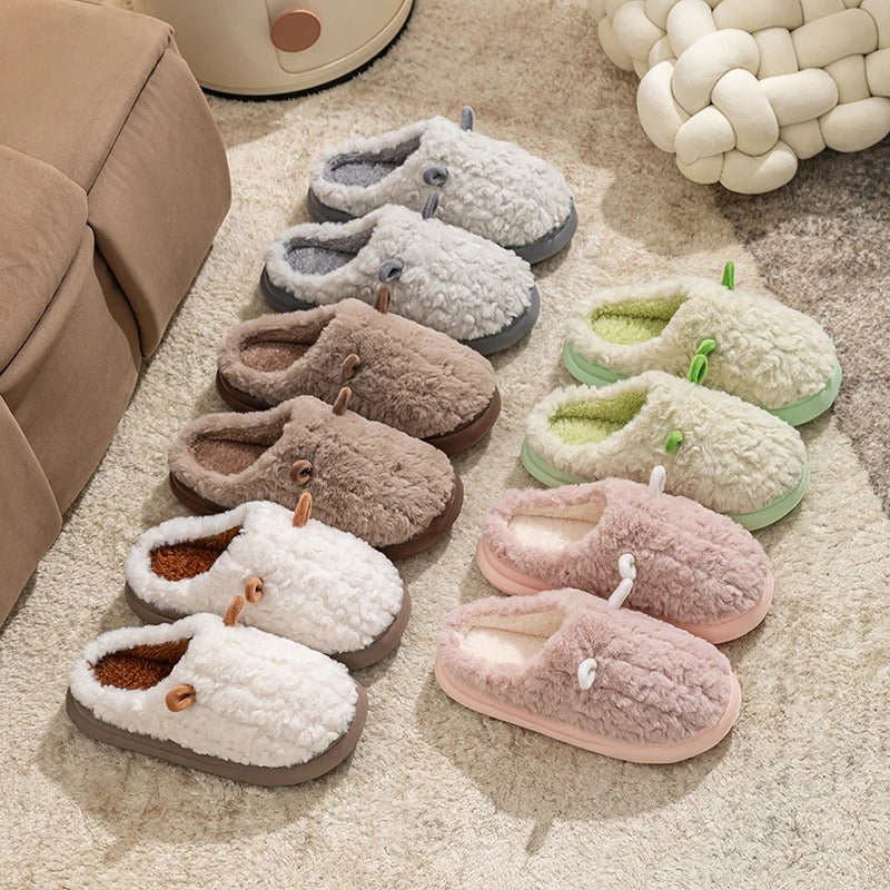 CozyMuse™ Winter Dream Slippers – Fluffy Warmth & Elegant Comfort for Women