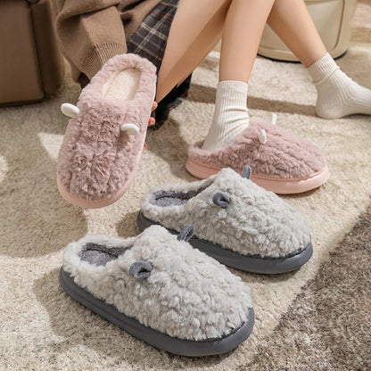 CozyMuse™ Winter Dream Slippers – Fluffy Warmth & Elegant Comfort for Women