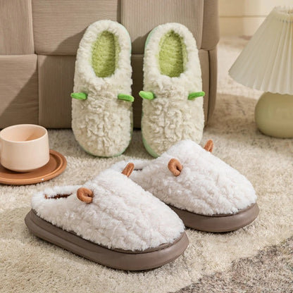 CozyMuse™ Winter Dream Slippers – Fluffy Warmth & Elegant Comfort for Women
